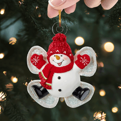 Jolly Snowman Delight - Mica Ornament NCU0PD185