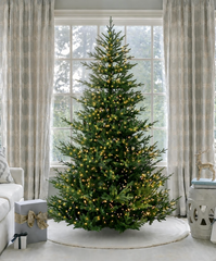 7.5' Soho Spruce Artificial Christmas Tree 2000 Lux LED Lights