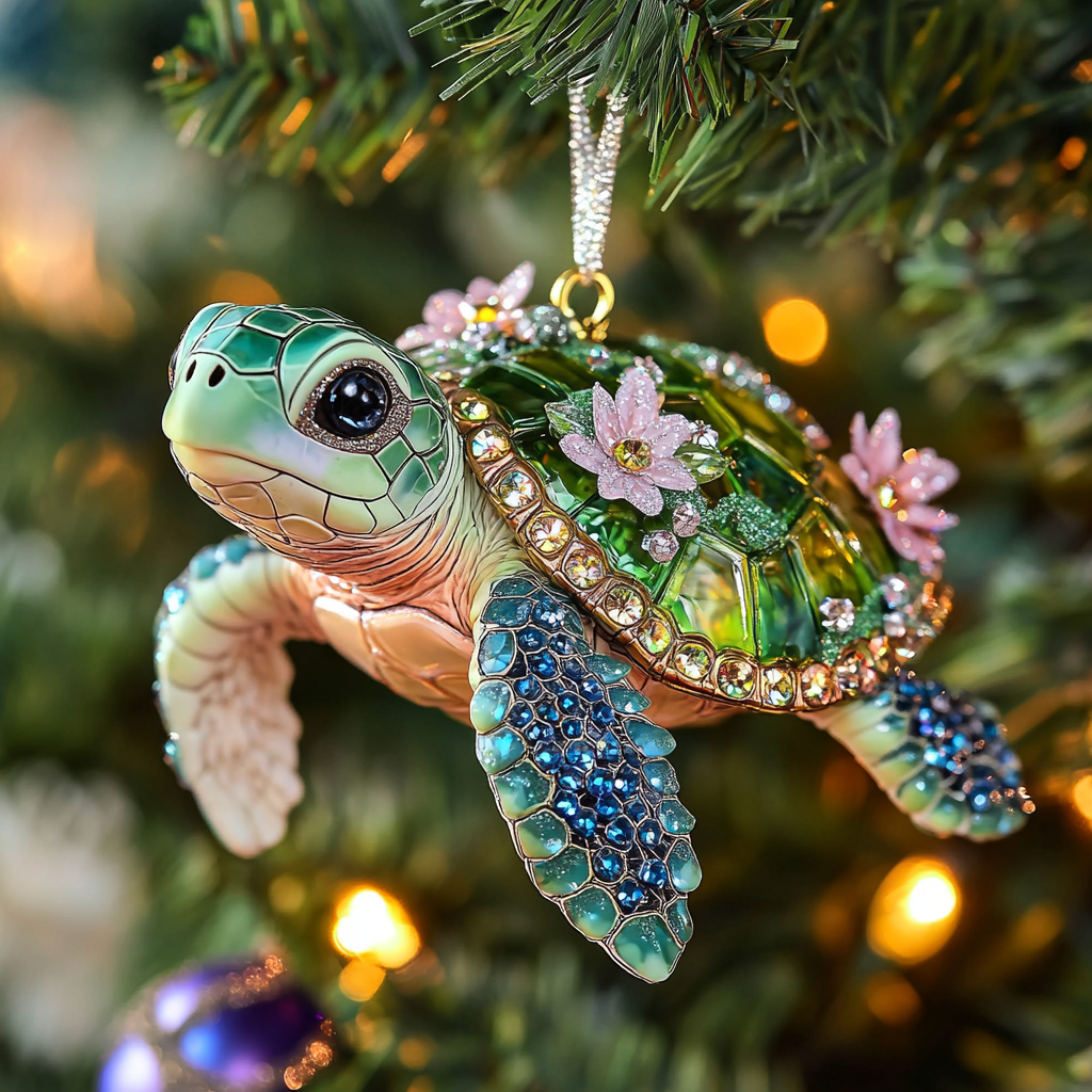 Ocean Wanderer Mica Ornament NCU0PT135