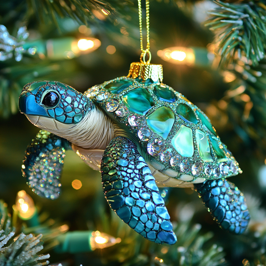 Oceanic Breeze Mica Ornament NCU0PT084