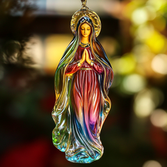 Radiant Mary Mica Ornament NCU0TL070