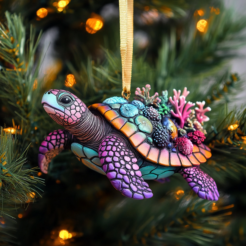 Reef Wanderer Mica Ornament NCU0PT085