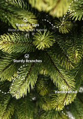 7.5' Royal Fir Artificial Christmas Tree Unlit