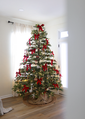 7.5' Rushmore Fir Artificial Christmas Tree 750 Warm White LED Lights