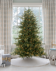 6.5' Silverpeak Fir™ Artificial Christmas Tree 2500 Lux LED Lights
