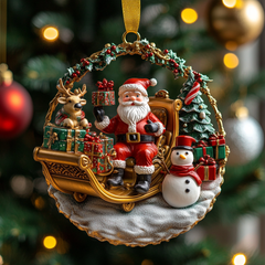 Sleigh Bells Mica Ornament NCU0VH020