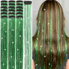 Hair Tinsel Kit 18 Pcs