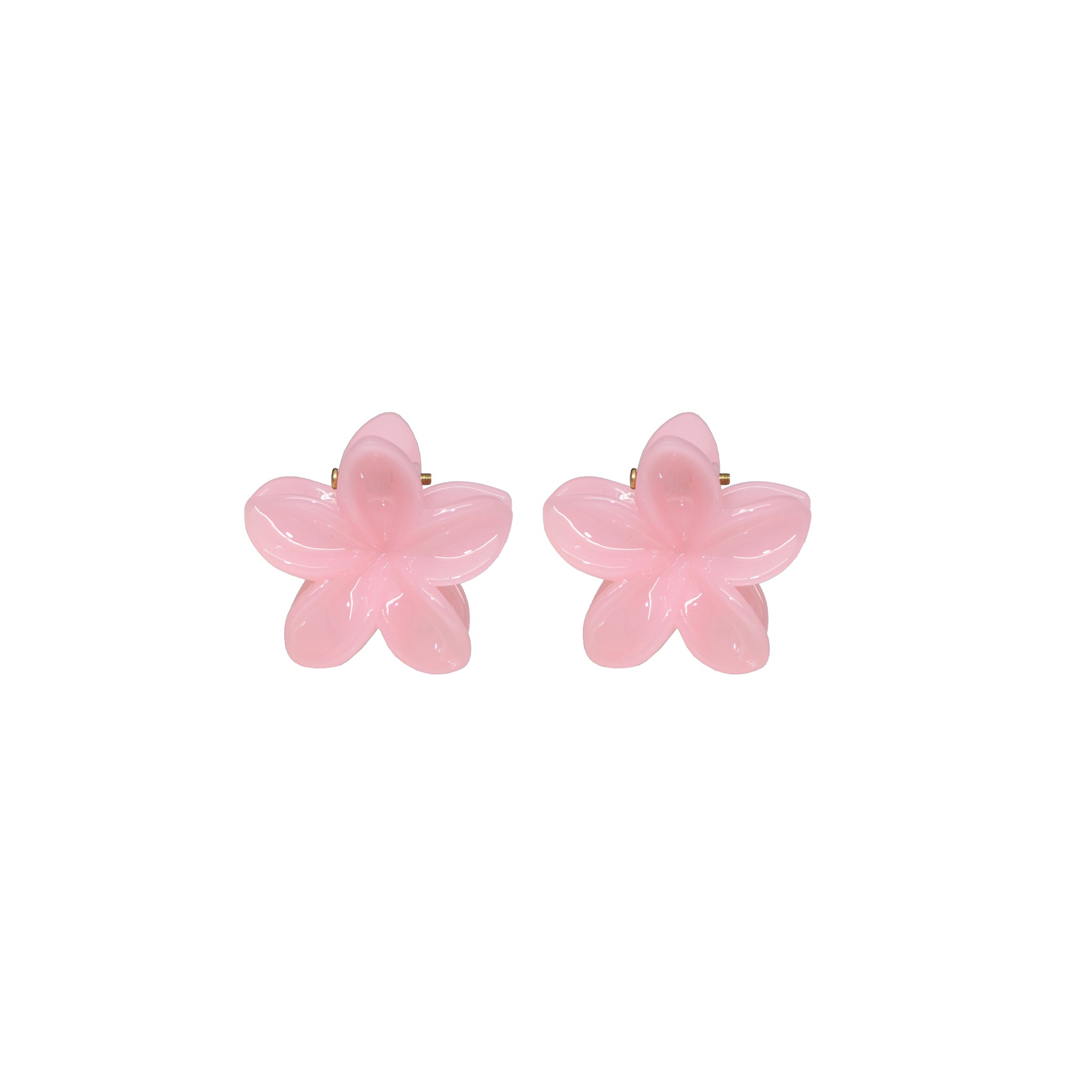 Baby Super Bloom Clip Set in Jelly Peach