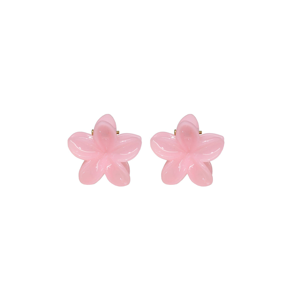 Baby Super Bloom Clip Set in Jelly Peach