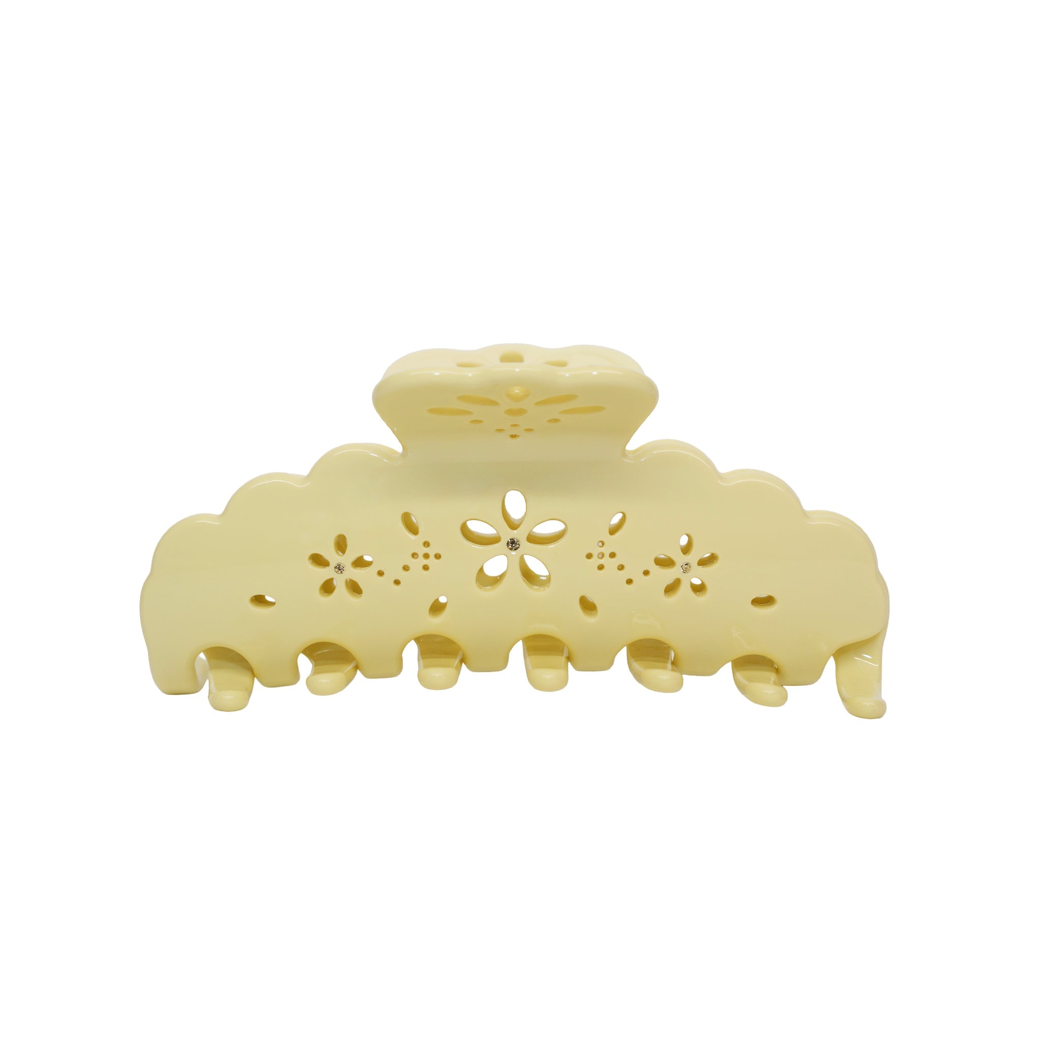 Big Effing Clip in Citrine Fleur Eyelet