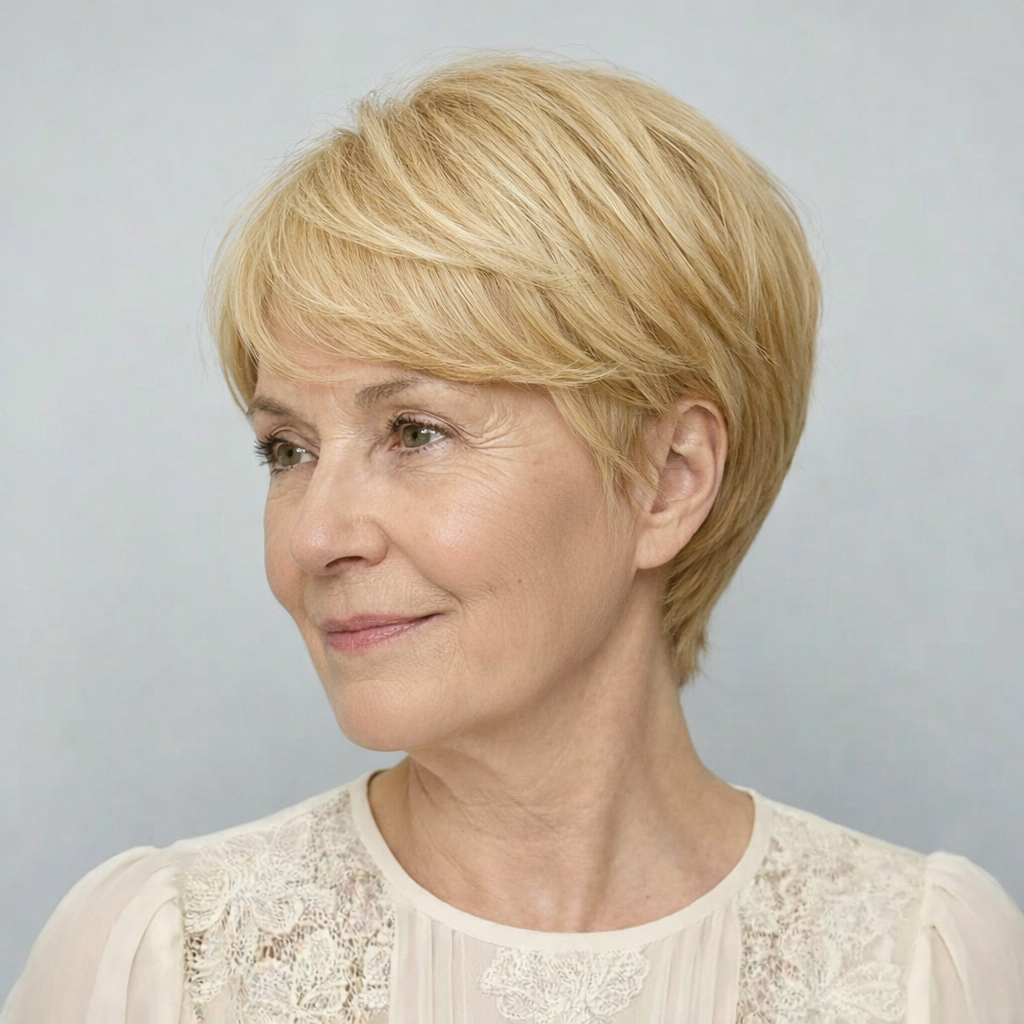 Hot Sale Short Hair Topper for Thinning Hair – Natural Look, Easy Clip-In