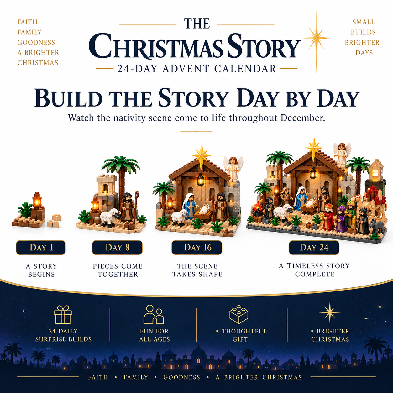 The Christmas Story 24-Day Nativity Advent Calendar - image 3
