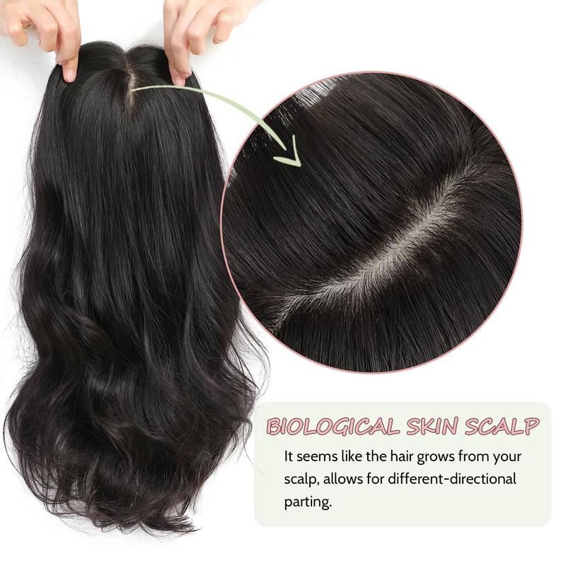 🔥 Final Hours –🌷2026 New Lightweight & Breathable Wavy Hair Topper