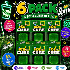 NeeDoh Nice Cube Sprite Soda Edition Squishy Fidget Stress Relief Toy Kids Gift