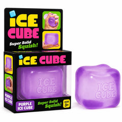 Squishy Ice Cube Fidget Toy: Slow Rise Sensory Stress Relief (Ages 3+)