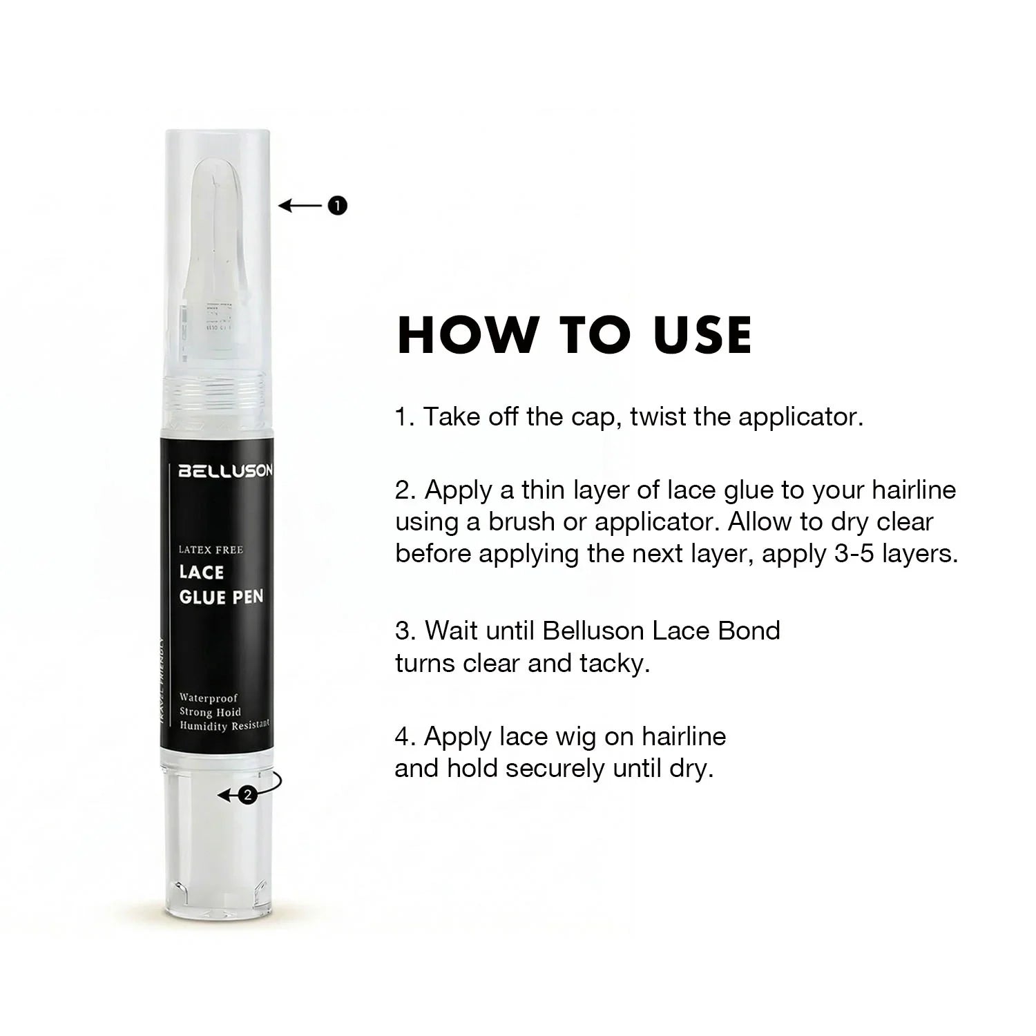 Belluson Lace Bond Waterproof Adhesive Wig Glue