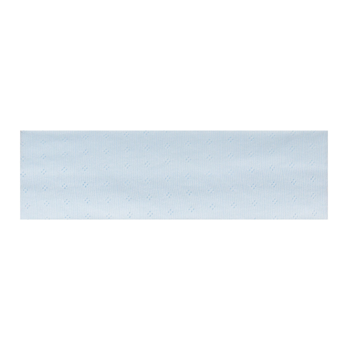 Pointelle Headband in Azure
