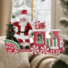Jingle All the Way Mica Ornament  NCU0TL040